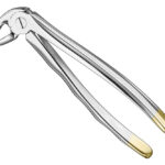 Extracting forceps, anat.