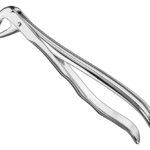 Extracting forceps, anat.
