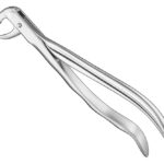 Extracting forceps, anat.