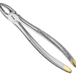 Extracting forceps, engl.
