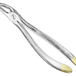 Extracting forceps, engl.