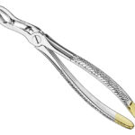 Extracting forceps, engl.