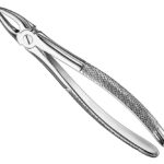 Extracting forceps, engl.
