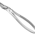 Extracting forceps, engl.
