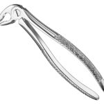 Extracting forceps, engl.
