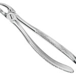 Extracting forceps, engl.