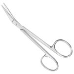 Suture-/gum scissors