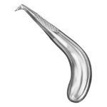 Septum lancet, angled, pistol handle