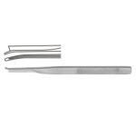 Silver Chisel Left Curved
